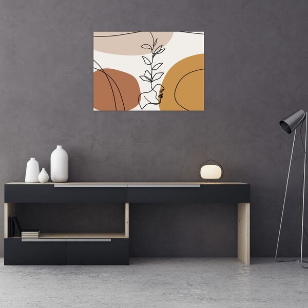 Slika - Boho oblici (70x50 cm)