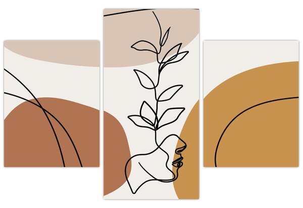 Slika - Boho oblici (90x60 cm)