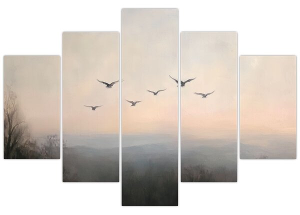 Slika - Jato ptica (150x105 cm)