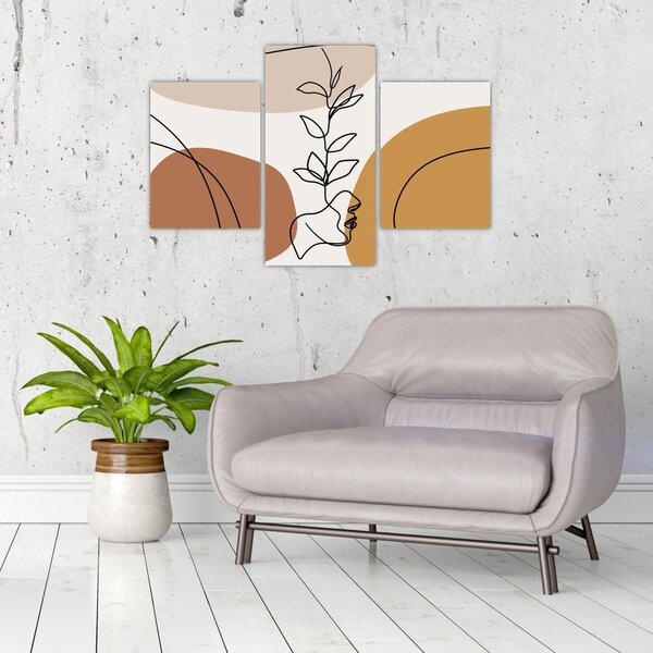 Slika - Boho oblici (90x60 cm)