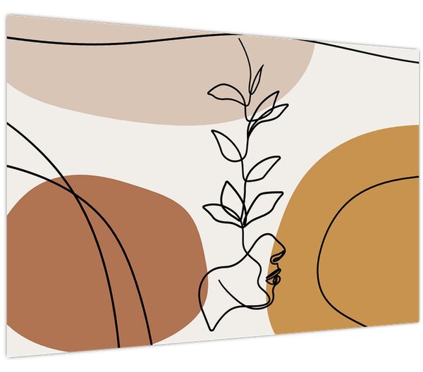 Slika - Boho oblici (90x60 cm)