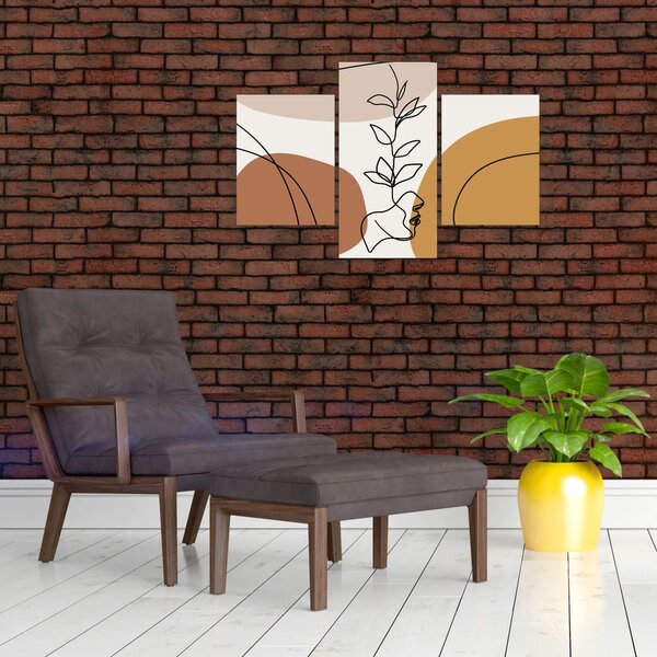 Slika - Boho oblici (90x60 cm)
