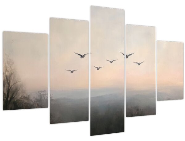 Slika - Jato ptica (150x105 cm)
