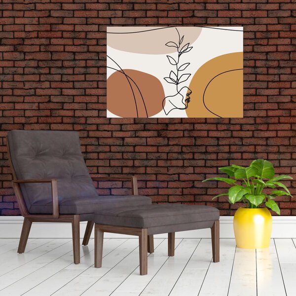 Slika - Boho oblici (90x60 cm)