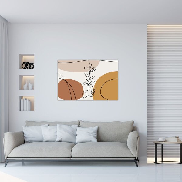 Slika - Boho oblici (90x60 cm)