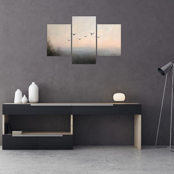 Slika - Jato ptica (90x60 cm)