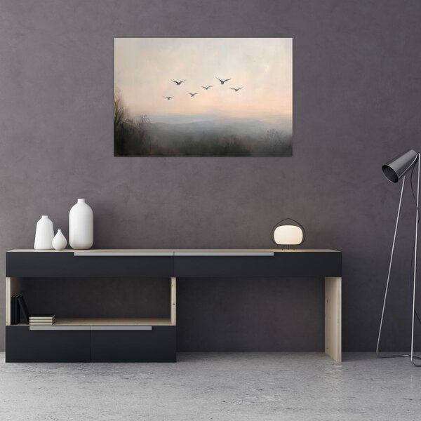 Slika - Jato ptica (90x60 cm)