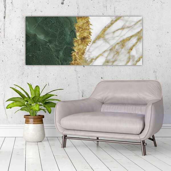 Slika - Zeleni mramor N⁰1 (120x50 cm)