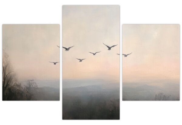Slika - Jato ptica (90x60 cm)