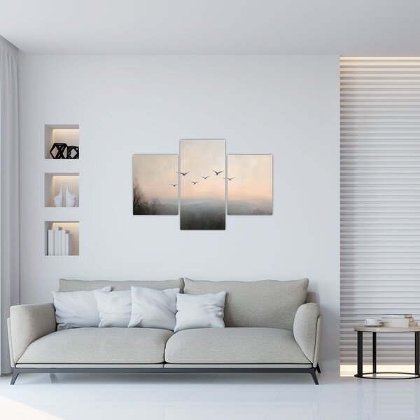 Slika - Jato ptica (90x60 cm)