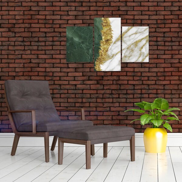 Slika - Zeleni mramor N⁰1 (90x60 cm)