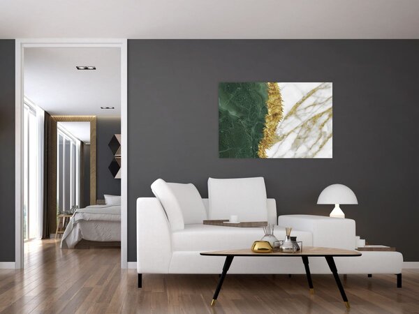 Slika - Zeleni mramor N⁰1 (90x60 cm)
