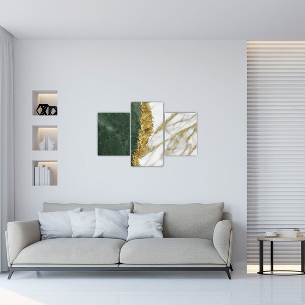 Slika - Zeleni mramor N⁰1 (90x60 cm)