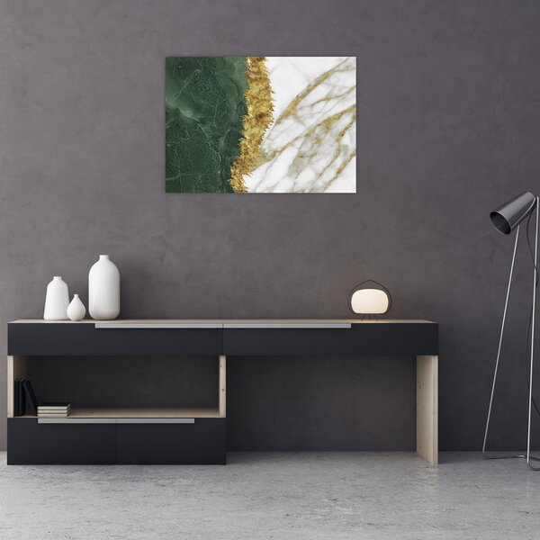 Slika - Zeleni mramor N⁰1 (70x50 cm)