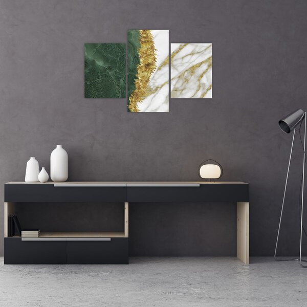 Slika - Zeleni mramor N⁰1 (90x60 cm)