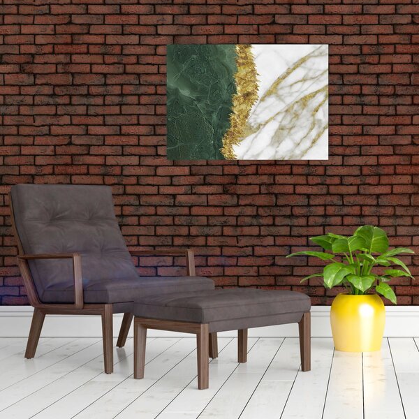 Slika - Zeleni mramor N⁰1 (70x50 cm)