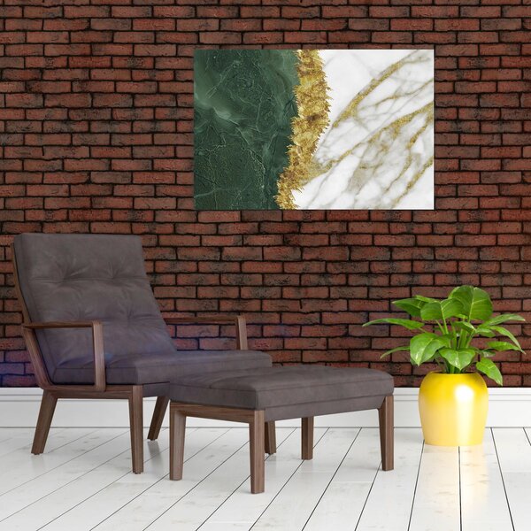 Slika - Zeleni mramor N⁰1 (90x60 cm)