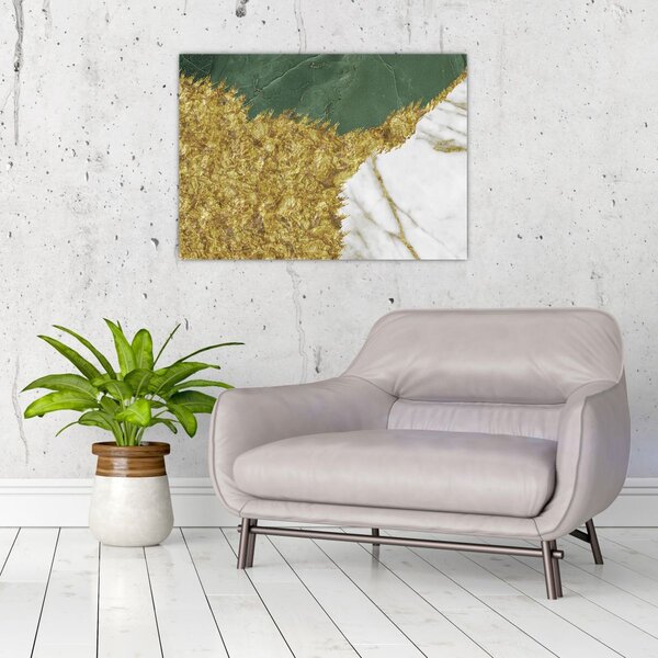 Slika - Zeleni mramor N⁰2 (70x50 cm)