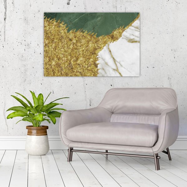 Slika - Zeleni mramor N⁰2 (90x60 cm)