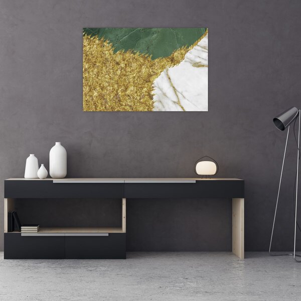 Slika - Zeleni mramor N⁰2 (90x60 cm)