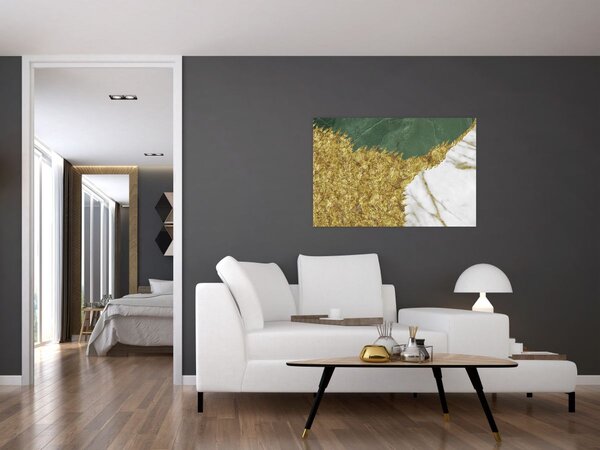 Slika - Zeleni mramor N⁰2 (90x60 cm)