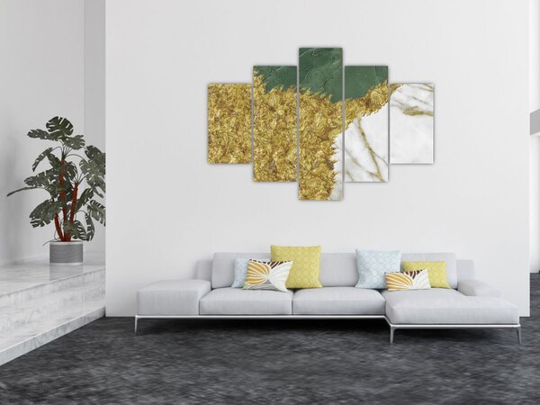 Slika - Zeleni mramor N⁰2 (150x105 cm)