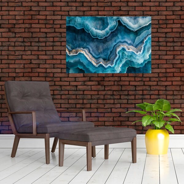 Slika - Detalj akvamarina (90x60 cm)