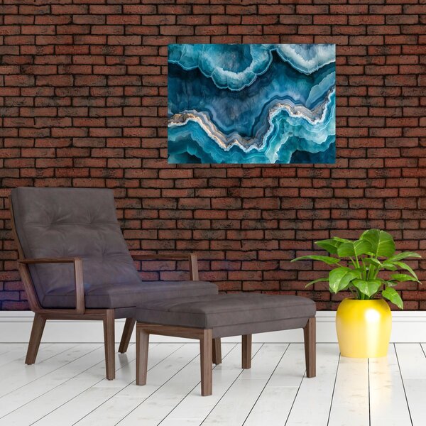 Slika - Detalj akvamarina (70x50 cm)