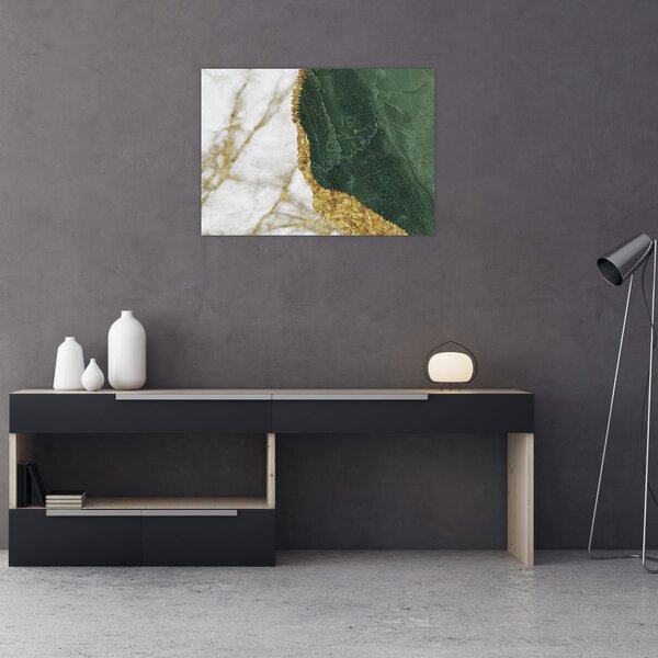 Slika - Zeleni mramor N⁰3 (70x50 cm)