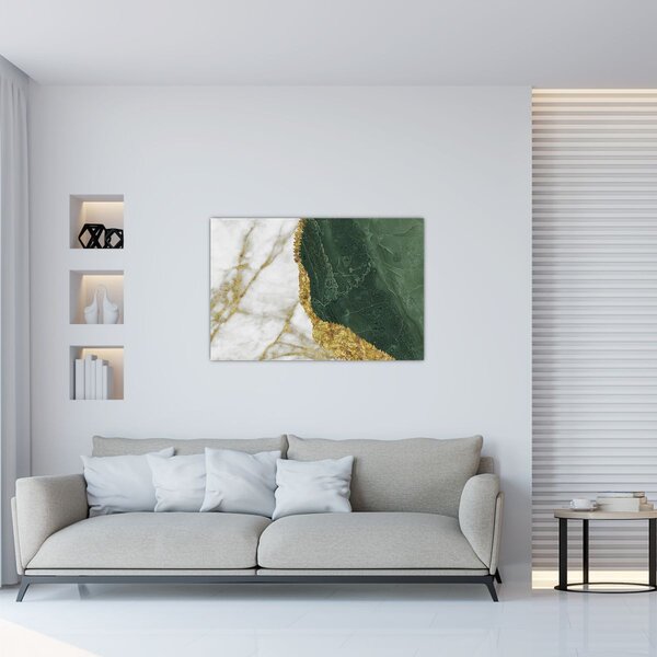 Slika - Zeleni mramor N⁰3 (90x60 cm)