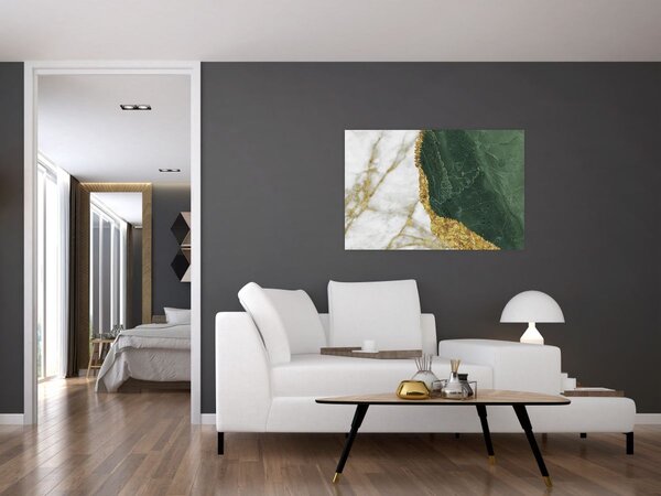 Slika - Zeleni mramor N⁰3 (90x60 cm)