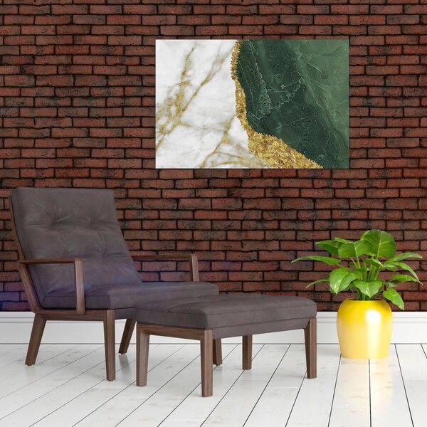 Slika - Zeleni mramor N⁰3 (90x60 cm)