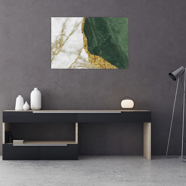 Slika - Zeleni mramor N⁰3 (90x60 cm)