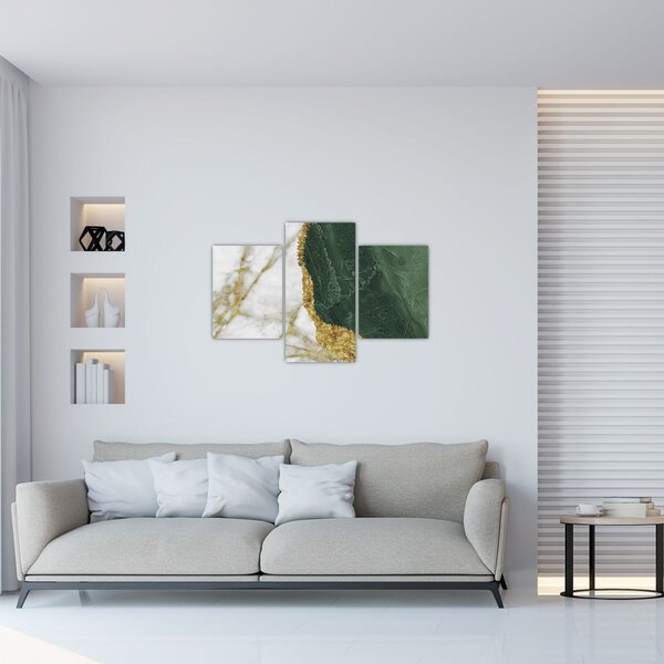 Slika - Zeleni mramor N⁰3 (90x60 cm)