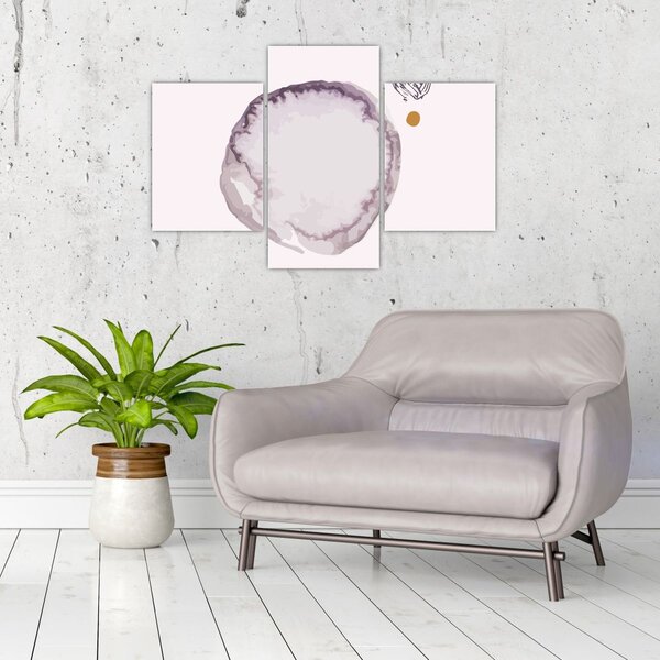 Slika - Ljubičasti minimalizam N⁰4 (90x60 cm)