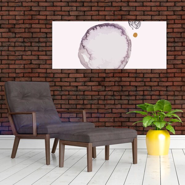 Slika - Ljubičasti minimalizam N⁰4 (120x50 cm)