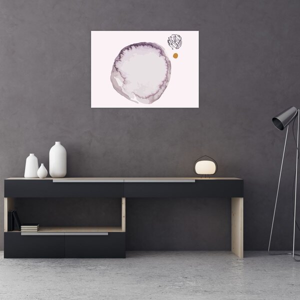 Slika - Ljubičasti minimalizam N⁰4 (70x50 cm)