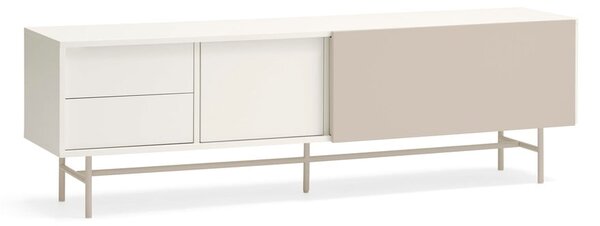 Bež/krem TV komoda 180x56 cm Nube – Teulat