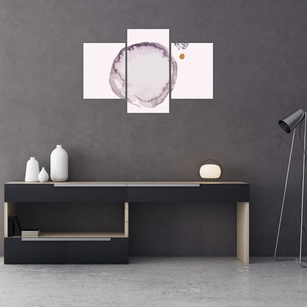 Slika - Ljubičasti minimalizam N⁰4 (90x60 cm)
