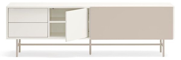 Bež/krem TV komoda 180x56 cm Nube – Teulat