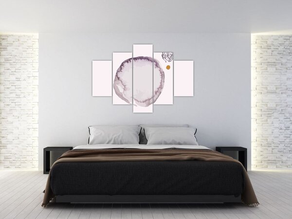 Slika - Ljubičasti minimalizam N⁰4 (150x105 cm)