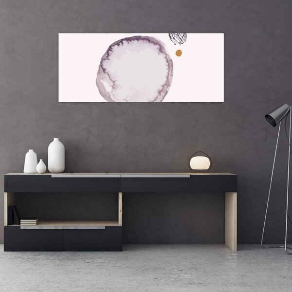 Slika - Ljubičasti minimalizam N⁰4 (120x50 cm)