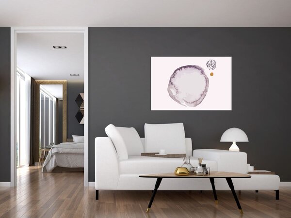 Slika - Ljubičasti minimalizam N⁰4 (90x60 cm)