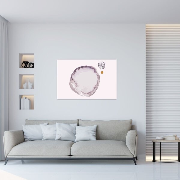 Slika - Ljubičasti minimalizam N⁰4 (90x60 cm)