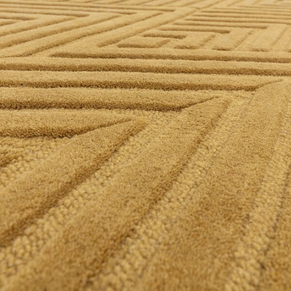 Oker žuti vuneni tepih 160x230 cm Hague – Asiatic Carpets