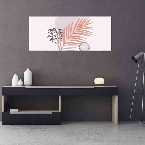 Slika - Ljubičasti minimalizam N⁰3 (120x50 cm)