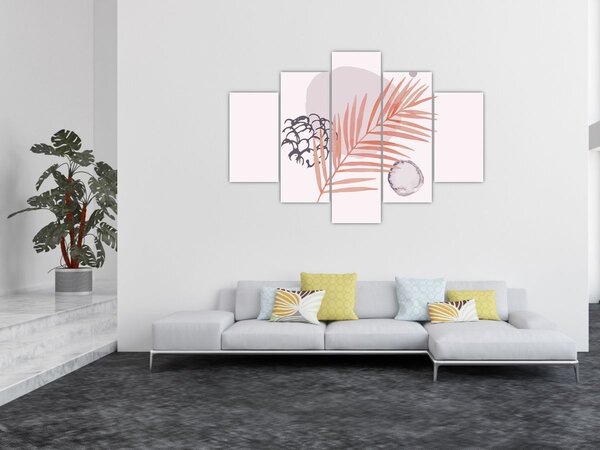 Slika - Ljubičasti minimalizam N⁰3 (150x105 cm)
