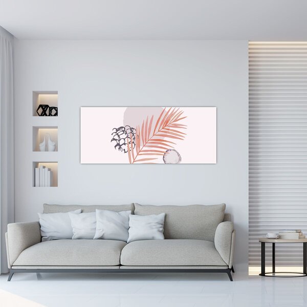 Slika - Ljubičasti minimalizam N⁰3 (120x50 cm)