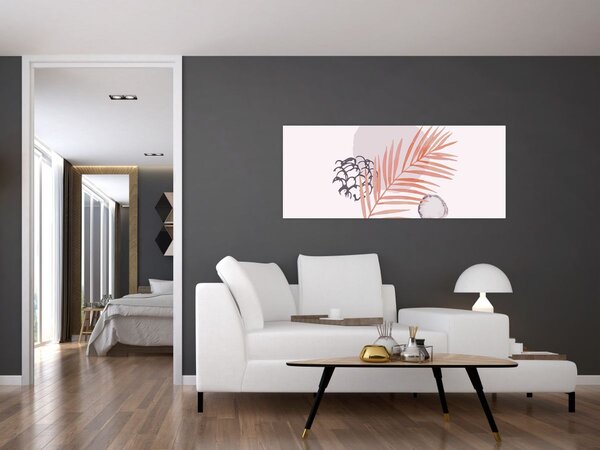 Slika - Ljubičasti minimalizam N⁰3 (120x50 cm)