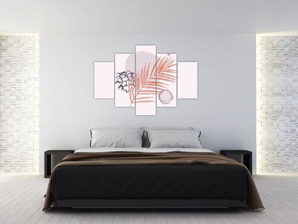 Slika - Ljubičasti minimalizam N⁰3 (150x105 cm)
